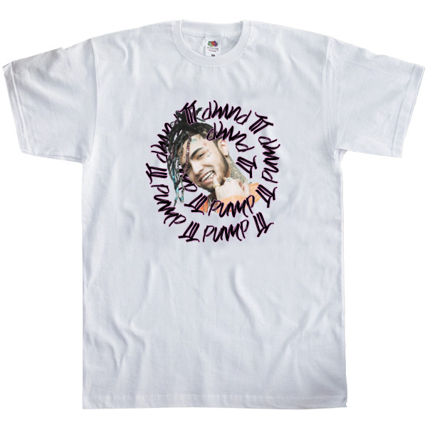 Men's T-Shirt Fruit of the loom - Lil Pump 4 - Mfest