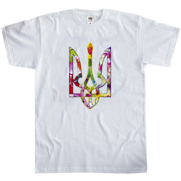 Men's T-Shirt Fruit of the loom - Герб с узором 2 - Mfest