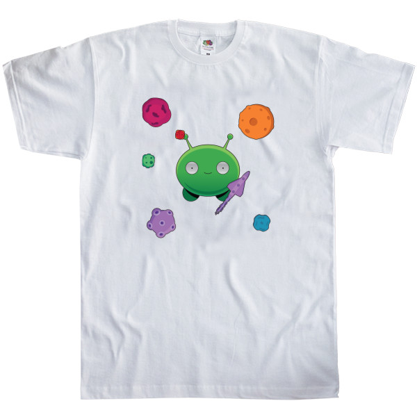 Men's T-Shirt Fruit of the loom - Mooncake Final Space - Mfest