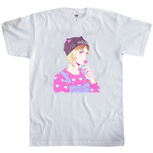 Men's T-Shirt Fruit of the loom - Kenma Kozume - Mfest