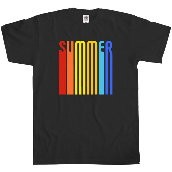 Men's T-Shirt Fruit of the loom - Summer colors - Mfest