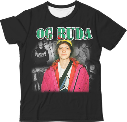 Man's T-shirt 3D - OG BUDA (5) - Mfest