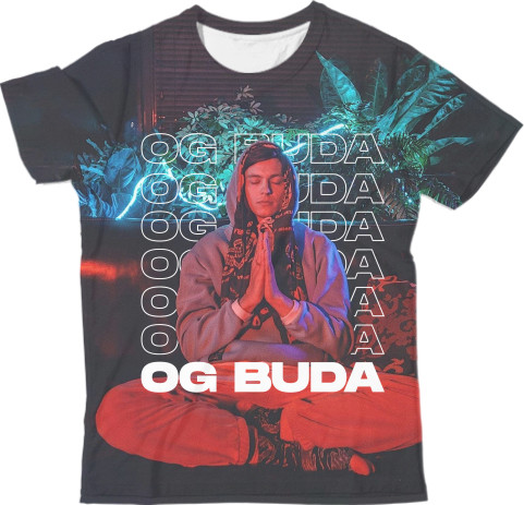 Man's T-shirt 3D - OG BUDA (6) - Mfest