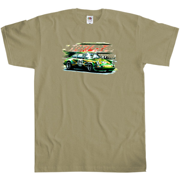 Men's T-Shirt Fruit of the loom - Porsche - Logo 6 - Mfest