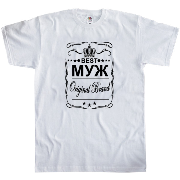 Men's T-Shirt Fruit of the loom - Jack Daniels_МУЖ - Mfest