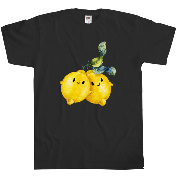 Men's T-Shirt Fruit of the loom - Пара лимонов - Mfest