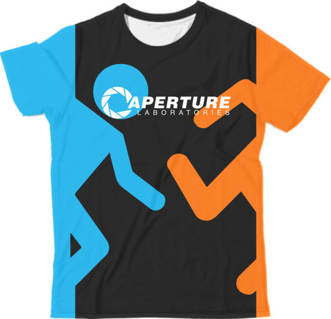 Man's T-shirt 3D - PORTAL 2 [4] - Mfest