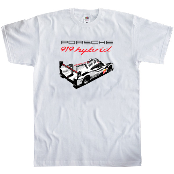 Men's T-Shirt Fruit of the loom - Porsche - Logo 16 - Mfest