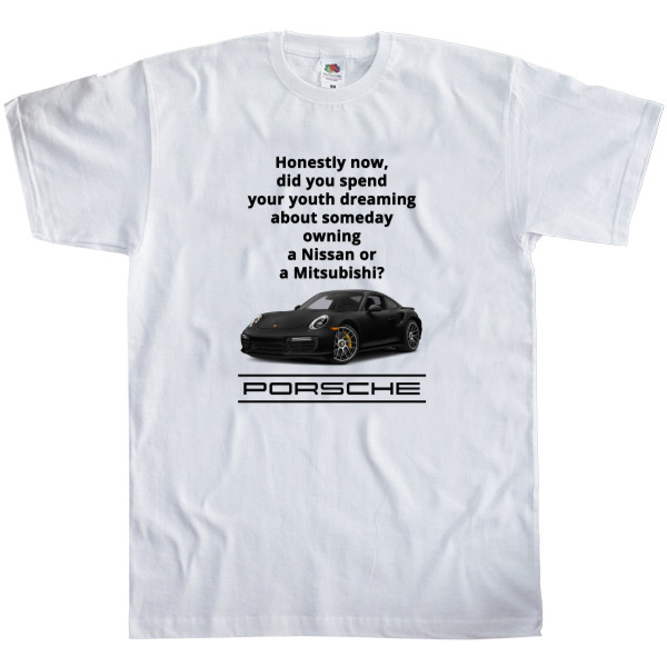 Men's T-Shirt Fruit of the loom - Porsche - Logo 17 - Mfest