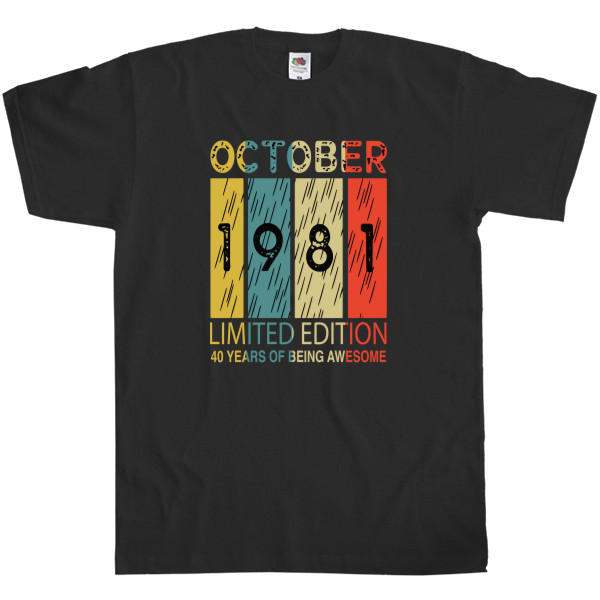 Men's T-Shirt Fruit of the loom - October - Mfest