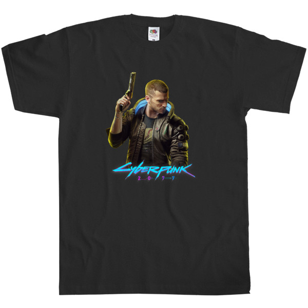 Men's T-Shirt Fruit of the loom - Cyber hero 2 - Mfest