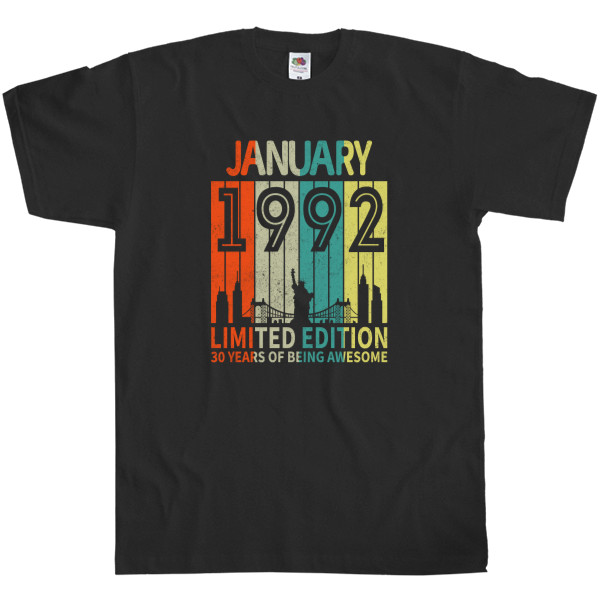 Men's T-Shirt Fruit of the loom - January - Mfest