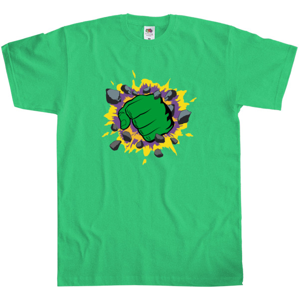 Men's T-Shirt Fruit of the loom - Халк 2 - Mfest