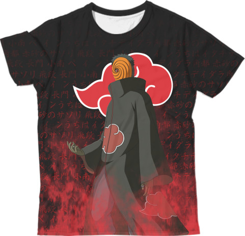 Man's T-shirt 3D - TOBI (AKATSUKI) - Mfest