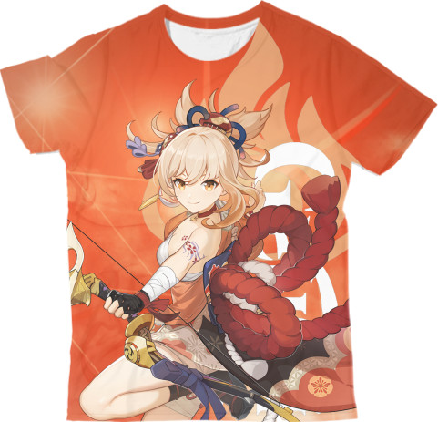 Man's T-shirt 3D - Yoimiya Genshin Impact - Mfest