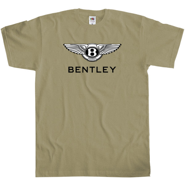 Men's T-Shirt Fruit of the loom - Bentley логотип - Mfest