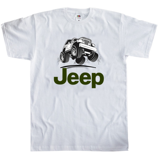 Men's T-Shirt Fruit of the loom - Jeep 2 - Mfest