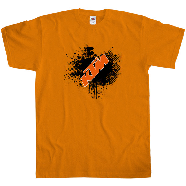 Men's T-Shirt Fruit of the loom - Ktm Logo - Mfest