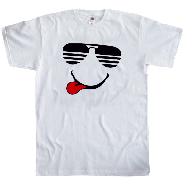 Men's T-Shirt Fruit of the loom - Смайлик - Mfest