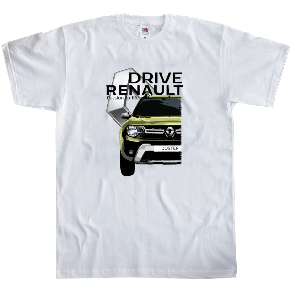 Men's T-Shirt Fruit of the loom - Renault - Logo 10 - Mfest