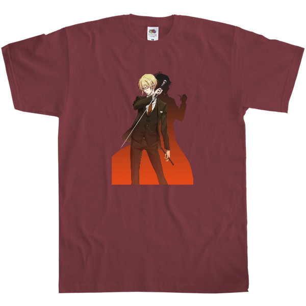 Men's T-Shirt Fruit of the loom - Moriarty the Patriot - William James Moriarty 3 - Mfest