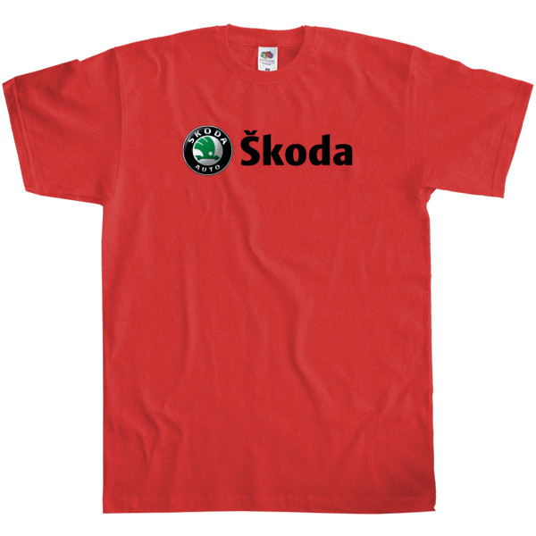 Men's T-Shirt Fruit of the loom - Skoda - Logo 4 - Mfest