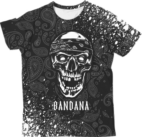 Man's T-shirt 3D - BANDANA (7) - Mfest