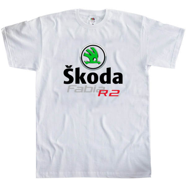 Футболка Класика Чоловіча Fruit of the loom - Skoda - Logo 15 - Mfest