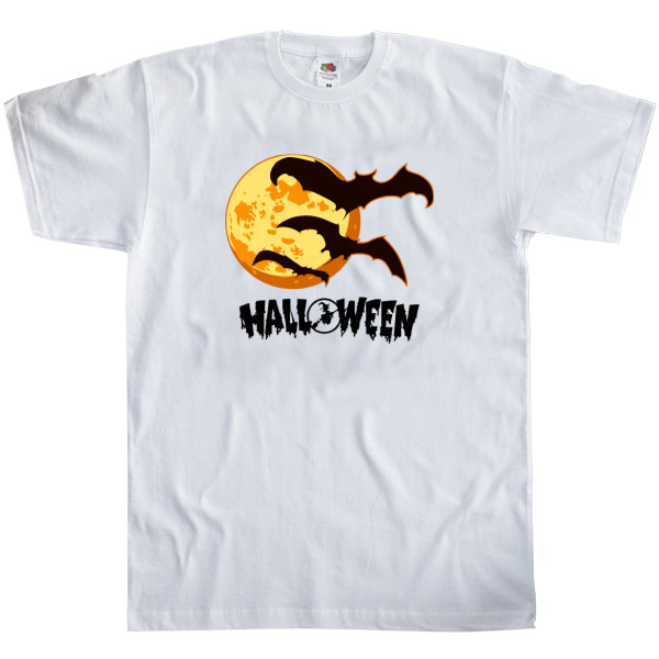 Men's T-Shirt Fruit of the loom - Halloween Bats - Mfest