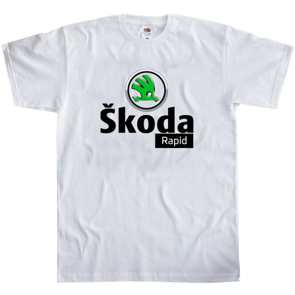 Men's T-Shirt Fruit of the loom - Skoda - Logo 16 - Mfest