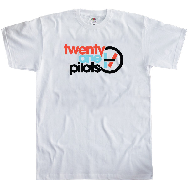 Men's T-Shirt Fruit of the loom - One Pilots Logo - Mfest