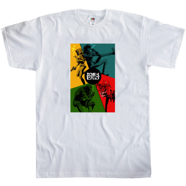 Men's T-Shirt Fruit of the loom - Cowboy Bebop 4 - Mfest