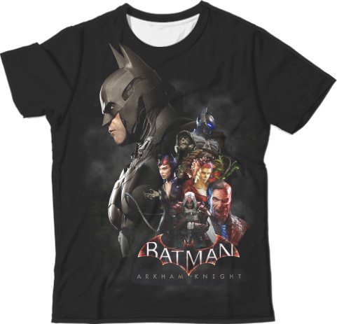 Man's T-shirt 3D - BATMAN (GAME) - Mfest