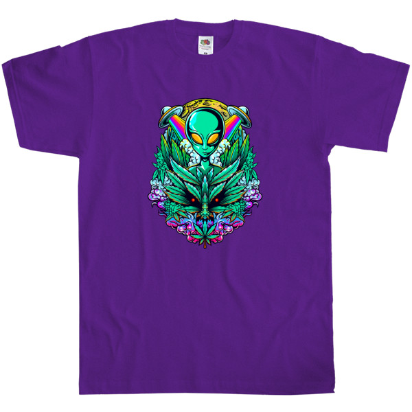 Men's T-Shirt Fruit of the loom - Alien Space - Mfest