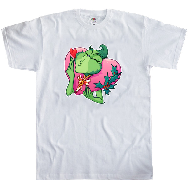 Men's T-Shirt Fruit of the loom - Love Гринч - Mfest