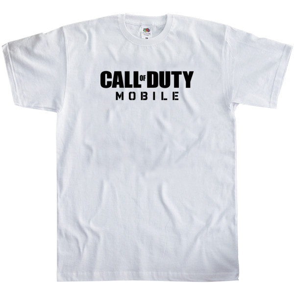 Men's T-Shirt Fruit of the loom - Call of Duty (Лого сзади) - Mfest