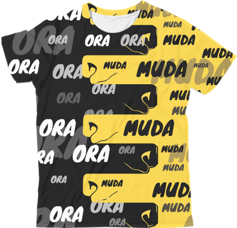 Man's T-shirt 3D - Джо Джо Ora Muda - Mfest