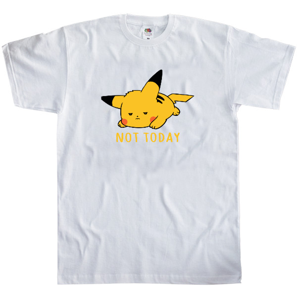 Men's T-Shirt Fruit of the loom - not today - Mfest