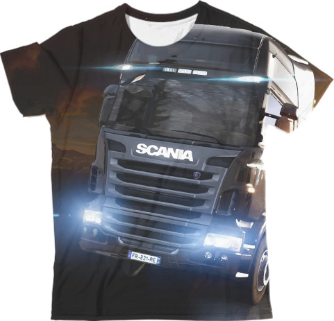 Man's T-shirt 3D - SCANIA Дальнобой 2022 - Mfest