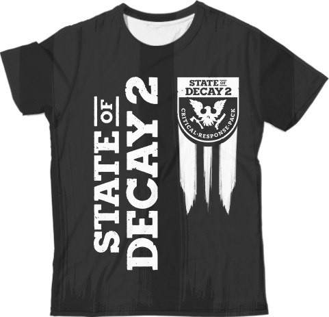 Man's T-shirt 3D - State of Decay (8) - Mfest