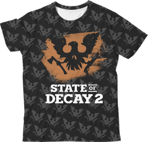 Man's T-shirt 3D - State of Decay (7) - Mfest