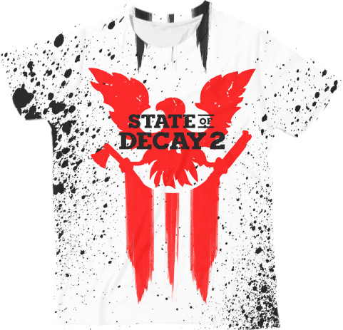 Man's T-shirt 3D - State of Decay (3) - Mfest