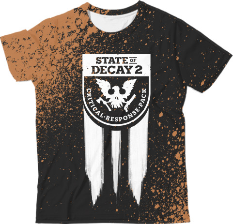 Man's T-shirt 3D - State of Decay (2) - Mfest