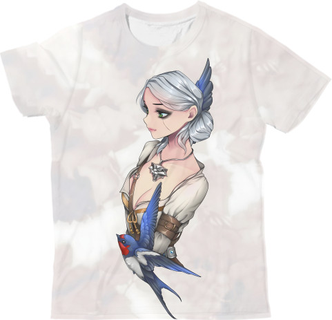 Man's T-shirt 3D - Цири 2 - Mfest