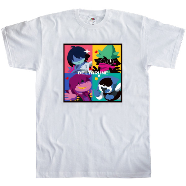 Men's T-Shirt Fruit of the loom - Deltarune 4 - Mfest