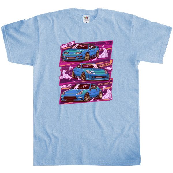 Men's T-Shirt Fruit of the loom - Retro Nissan - Mfest