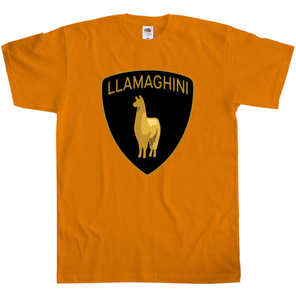 Men's T-Shirt Fruit of the loom - LLAMAGHINI - Mfest