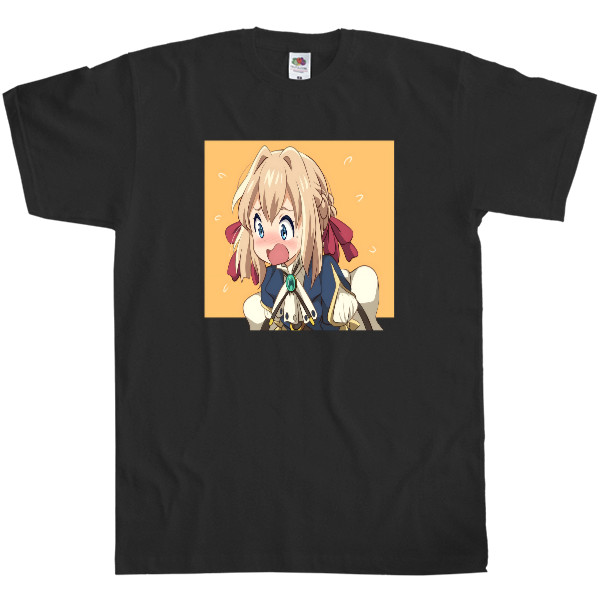 Men's T-Shirt Fruit of the loom - Violet evergarden 4 - Mfest