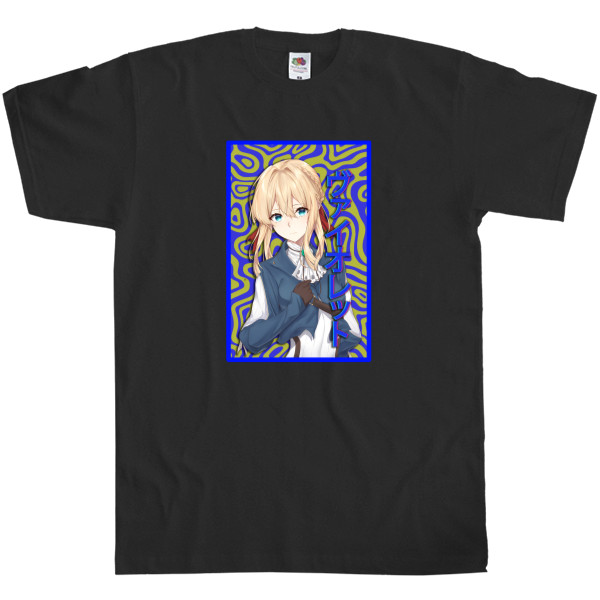 Men's T-Shirt Fruit of the loom - Violet evergarden 5 - Mfest