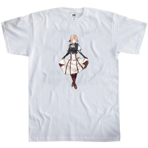 Men's T-Shirt Fruit of the loom - Violet evergarden 11 - Mfest